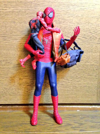Illustration for article titled Spider-Man Shows His Sensitive Side with Cats